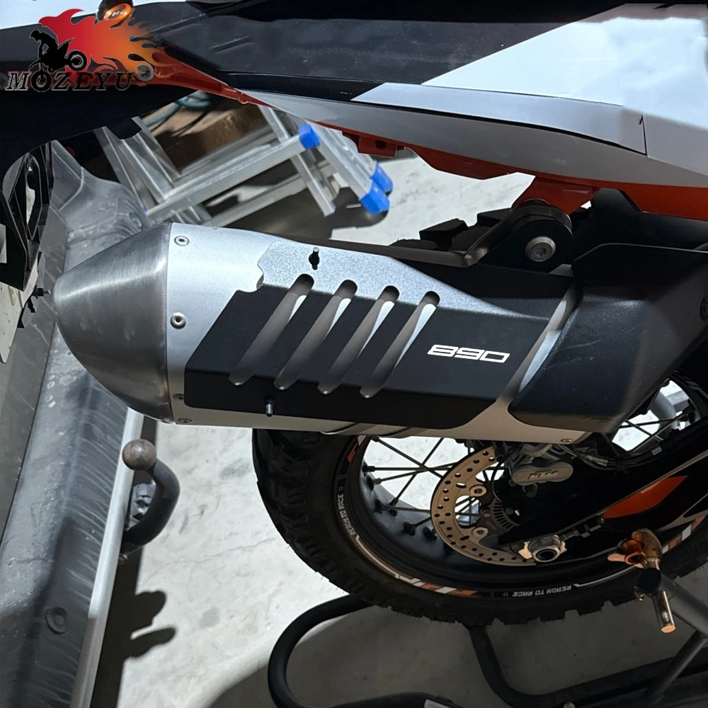 

Защитная крышка выхлопной трубы 890 ADVENTURE для 890 ADV ADVENTURE R 2020 2021 2022 2023 2024 2025, аксессуары для мотоциклов, запчасти