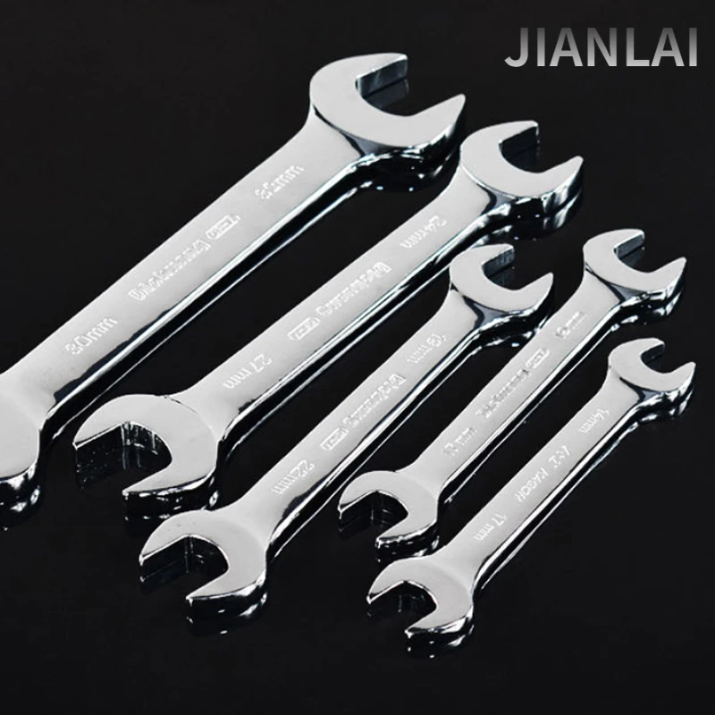 New 1 Pcs Open End Wrench Tool 5.5 6 7 8 9 10 11 12 13 14 Mm Combination Wrench Hex Spanner Wrench for Hex Nuts