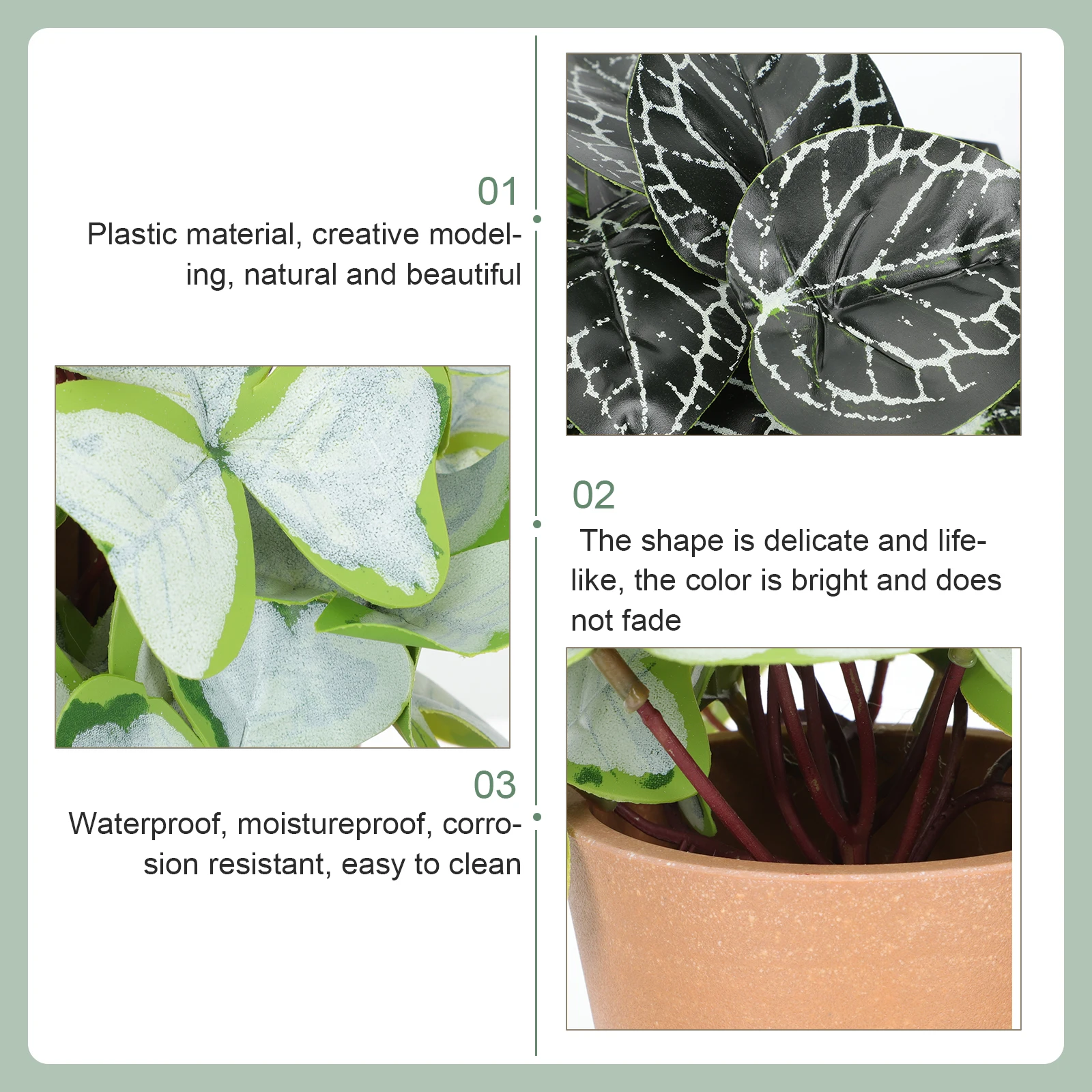 

2Pcs Simulation Green Plants Faux Potted Bonsai Decorative Artificial Plant Decors for Desk Room Villa Hotel Faux Bonsai Decors