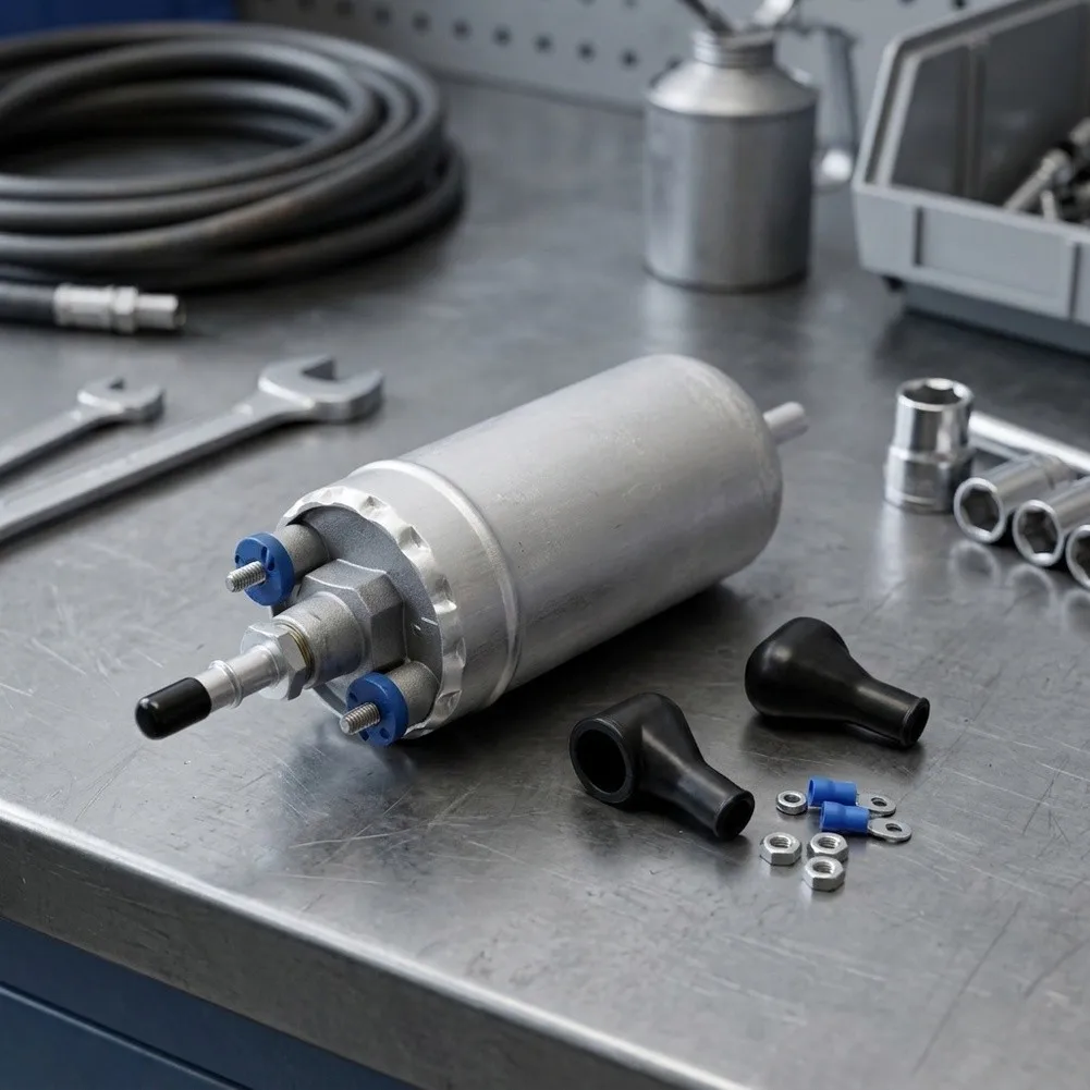 Replacement Fuel Pump As Shown Electric Fuel Pump Wear-resistant Plastic Non-deformation Design Quick Installation
