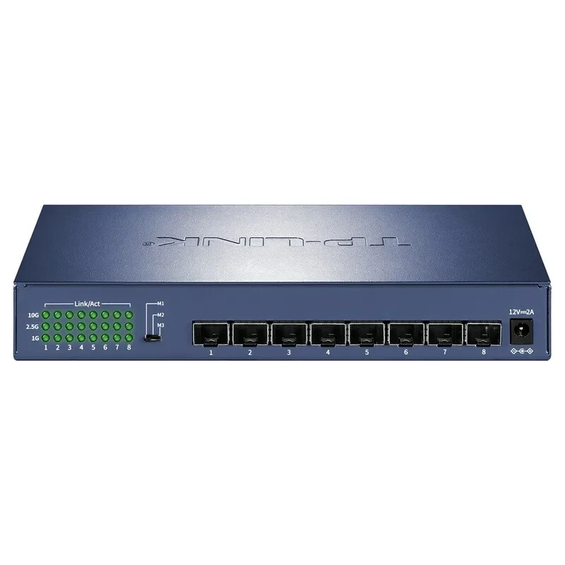 Imagem -05 - Switch Ethernet Tp-link 10 Switches Gigabit 10gbps Sfp Mais 10g Mbps 10000mbps Antminer Óptico 2500 10g