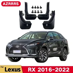 MudFlaps For Lexus RX 300 350 450 200T AL20 2016-2022 Mudguards Mud Flaps Splash Guards Front Rear Fender Car Accessories 4Pcs