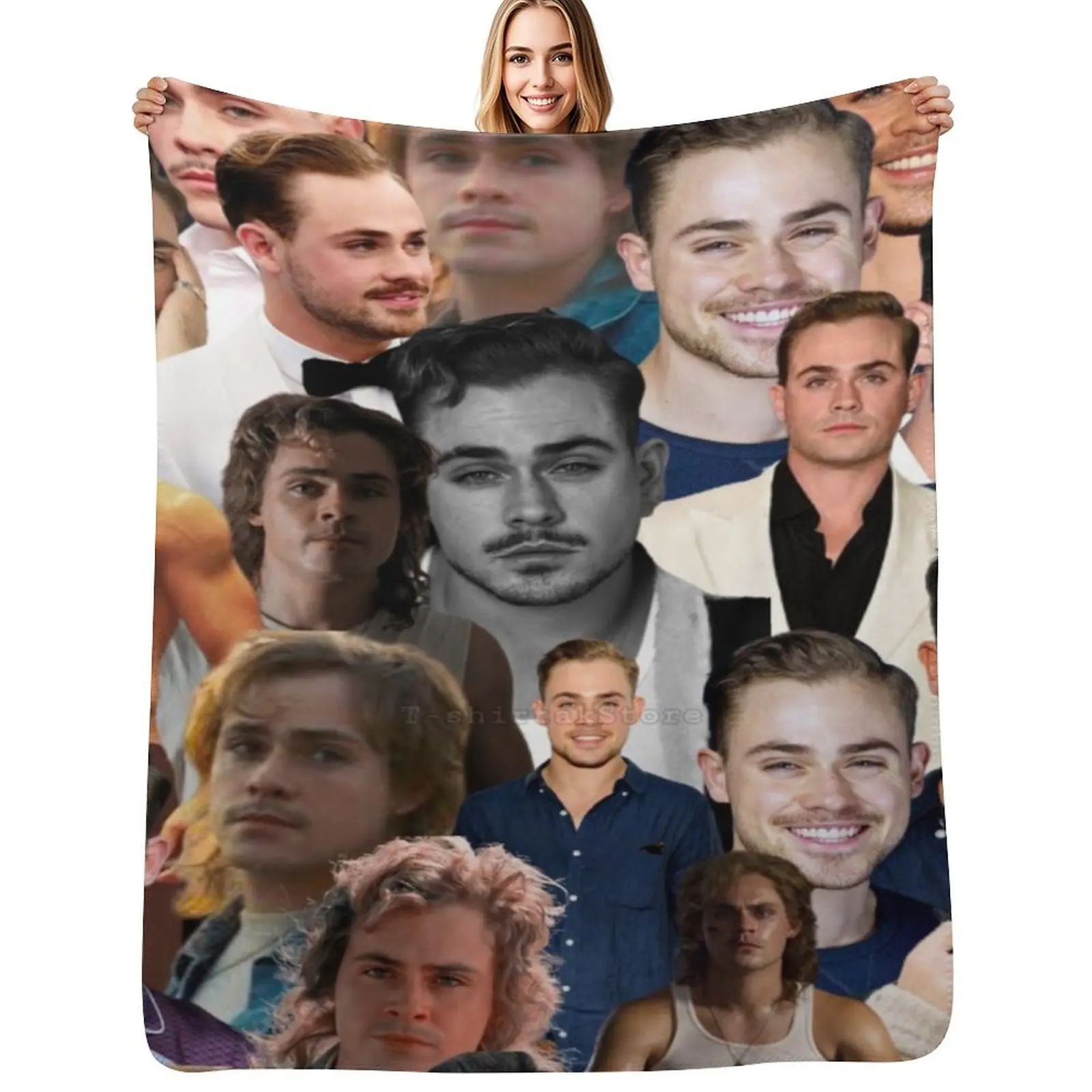 

dacre montgomery photo collage Throw Blanket Summer Cool Breathable Blanket for Sleeping