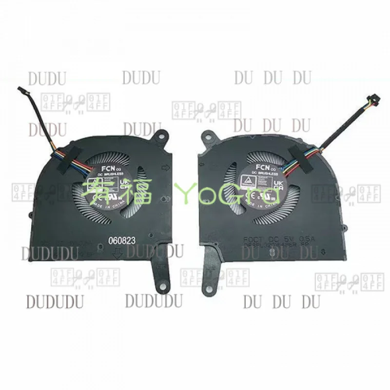 

Оригинальный охлаждающий вентилятор DDD для Gigabyte AERO 14 OLED (2023) 13-го поколения 9MF BMF R + L