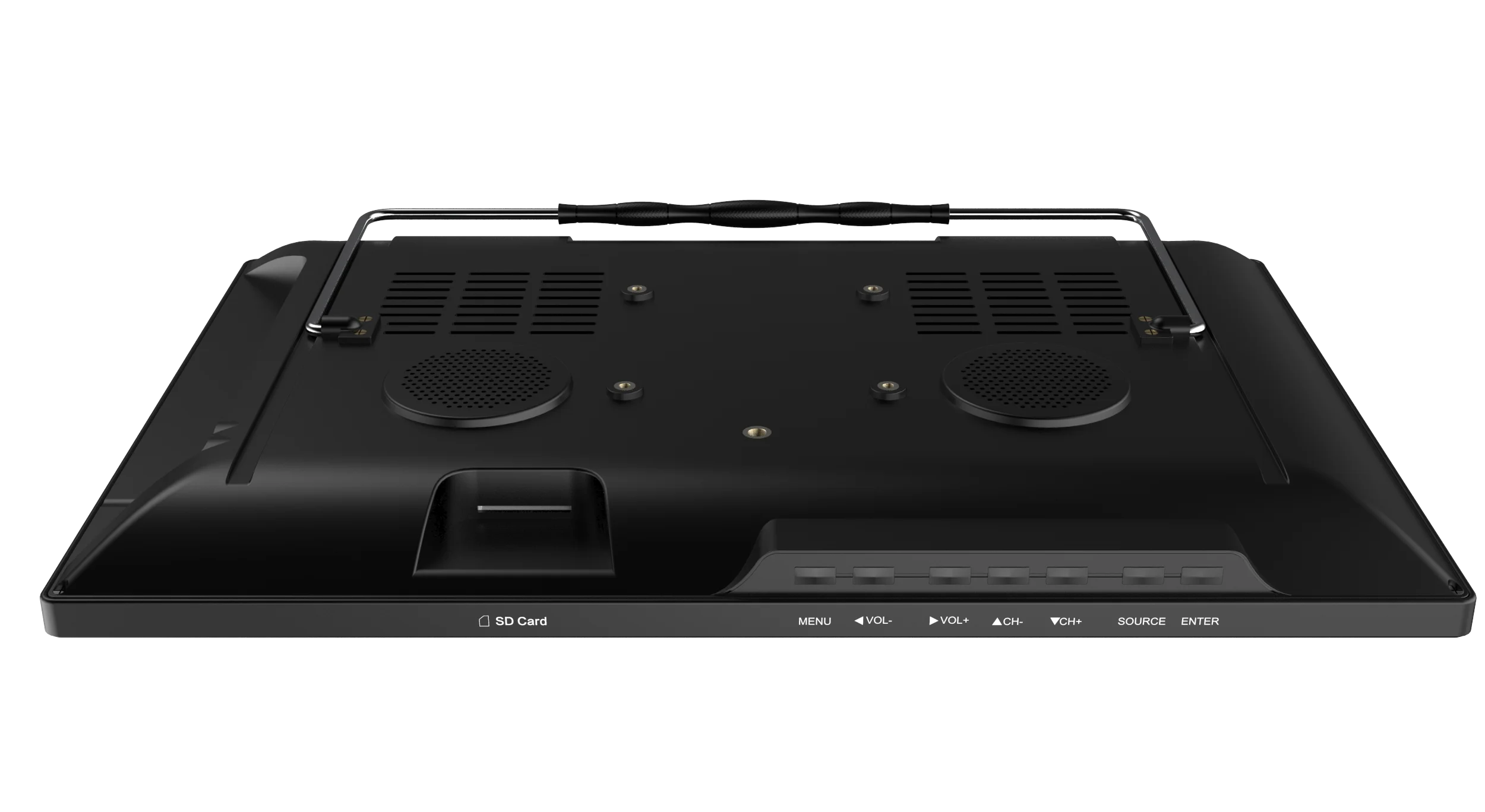 LEADSTAR D16 15,4 дюймовый светодиодный ТВ Портативный дисплей цифровой плеер DVB-T2 ATSC HDMI-совместимый портативный ТВ USB TF карта автомобильное зарядное устройство