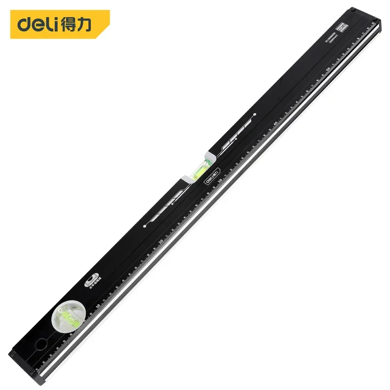 Deli Durable Spirit Level 600mm Level High Precision Level Multifunctional Horizontal Bubble Tube Woodworking Measuring Tools