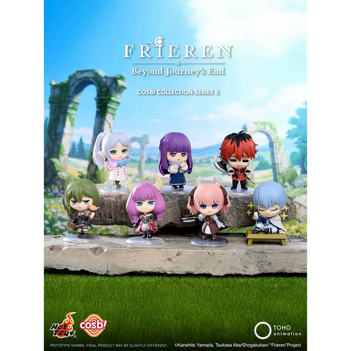 

HIPLAY Hot Toys Frieren: Beyond Journey's End Cosbi Collection Series 2 CBX330 Blind Box (6 Randomly Set,1 Randomly pc)
