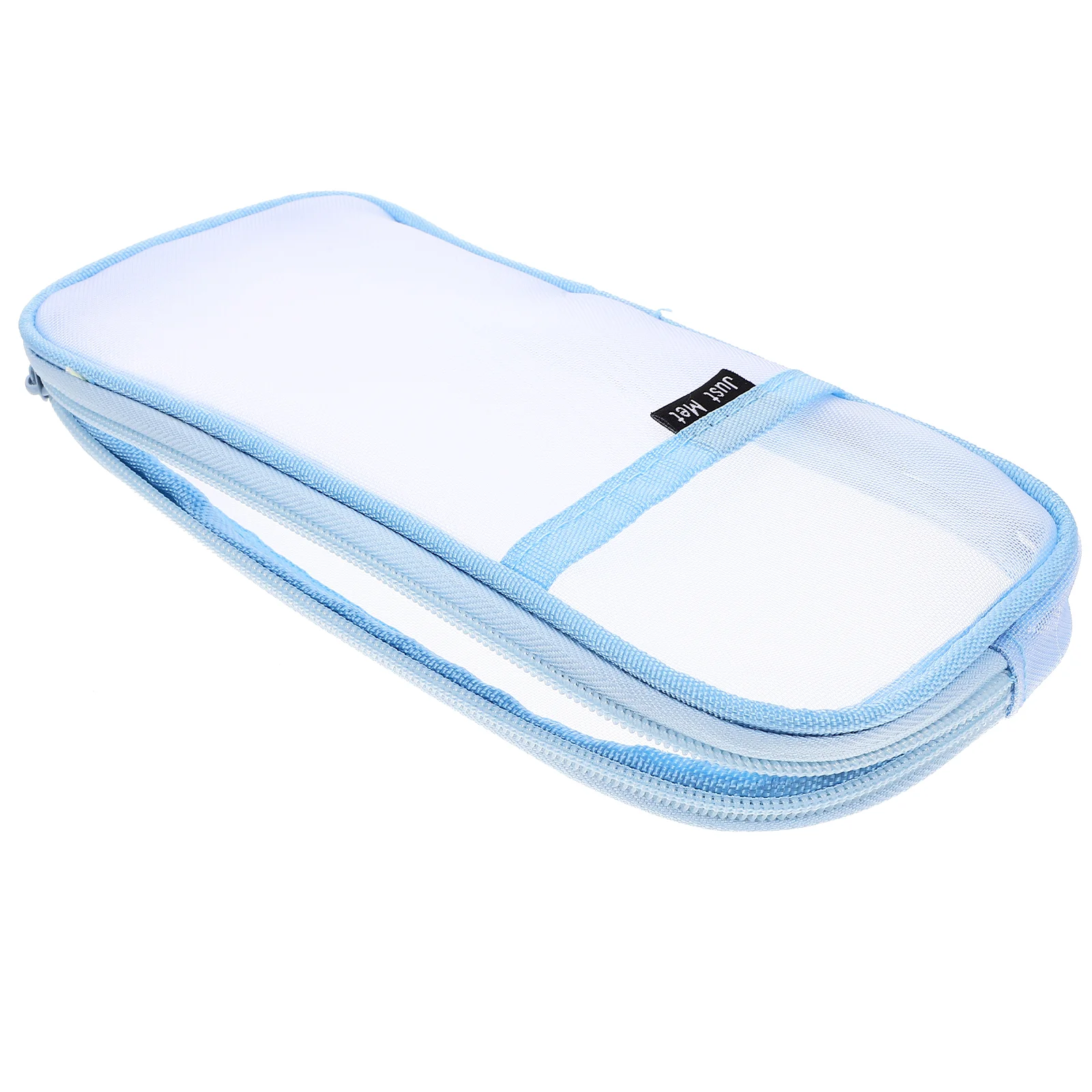 

Mesh Pencil Case Transparent Stationery Box Cosmetics Storage Bag Small Pouch Student