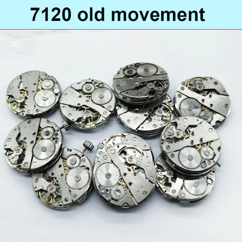 Beginner-Friendly 7120 Non-Functional Watch Movement Accessories for Practice Dismantling And Researching Old Watch Movements