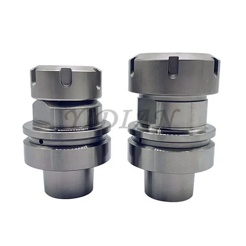 HSK63F-ER32 ER40 أصحاب أداة النجارة مقبض سكين مضاد للصدأ لآلة الحفر باستخدام الحاسب الآلي