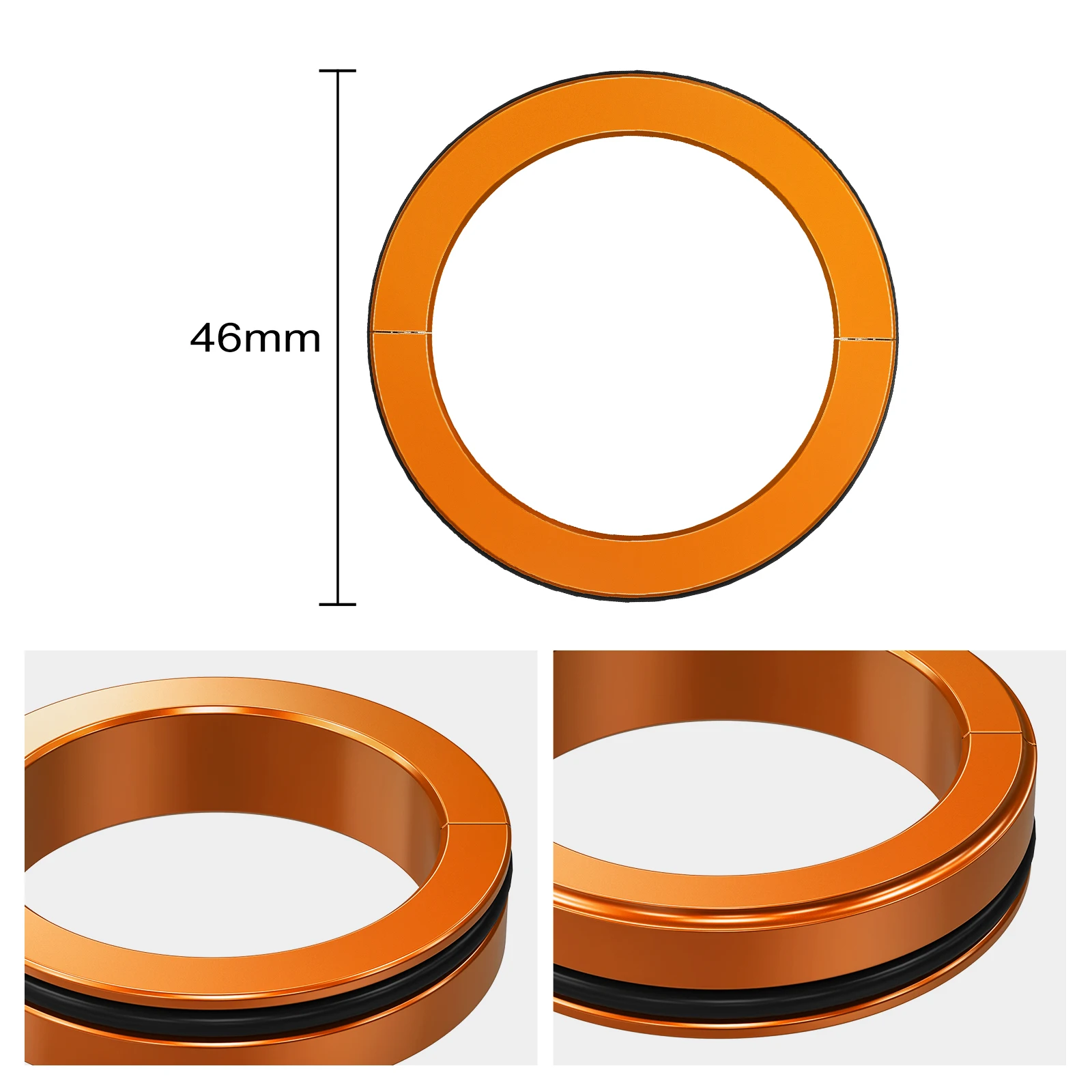 For KTM EXC 300 EXC 250 XCW 250 300 EXCF 350 EXC-F 450 500 Six Days 2017-2023 46mm Rear Suspension Shock Absorber Lowering Kit