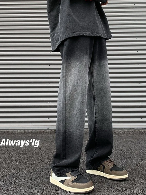 

Мужские джинсовые джинсы American Aalyptic Sle High Street, облегающие прямые брюки, длинные брюки Cleanfit, повседневная одежда