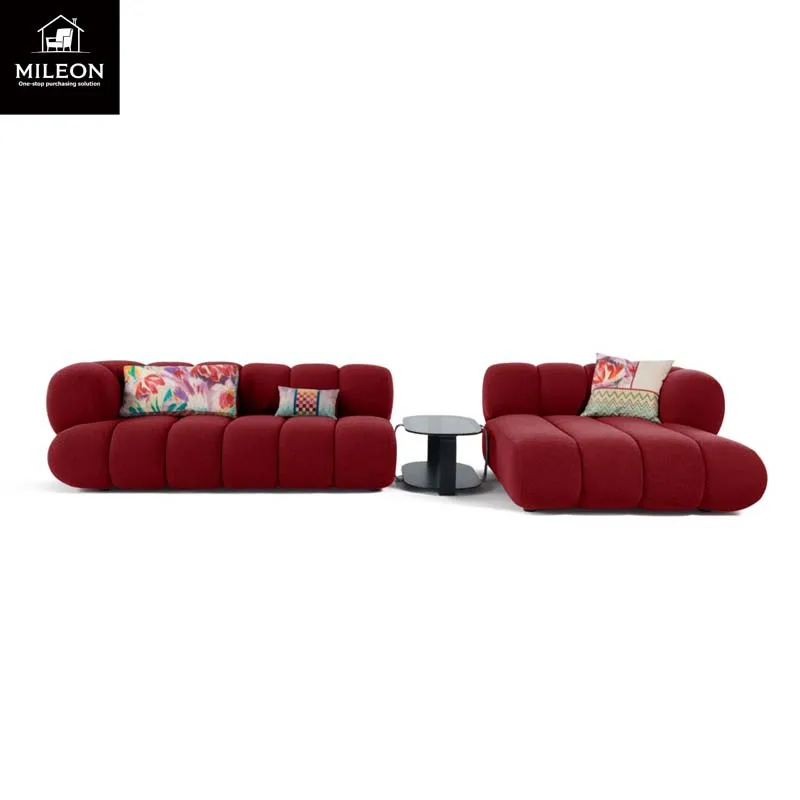 

Nordic Modular Sofas Hotel Lobby Living Rooms Showrooms High-end Custom-made Comfortable Modern Minimalist Sofas for Apartments