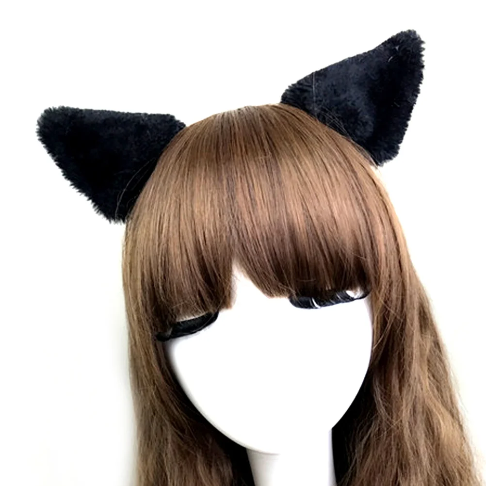 

2pcs Fox Ear Hair Clips Cute Cosplay Party Hairpin For Girls Kids Cat Ear Hair Accessories Masquerade Headdress