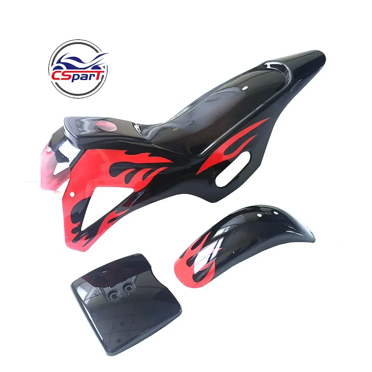 Plastic Fairing Kit Fender Plate Guard Cover for Mini Moto Dirt Pit  Bike 47cc 49cc
