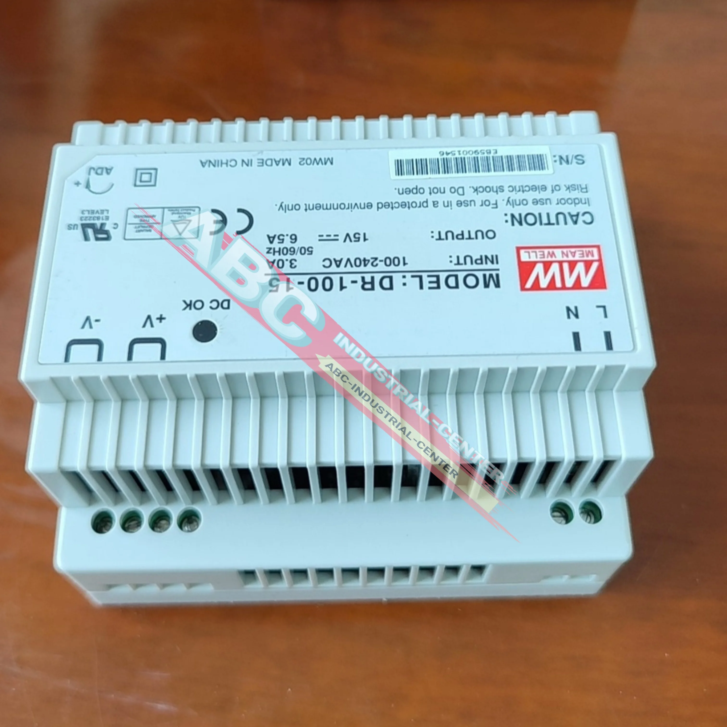 DR-100-12 แปลเป็นภาษาไทย |   12V DR-100-15 แปลว่า 12V DR-100-15 |   แหล่งจ่ายไฟสวิตช์ 15V ใหม่ 100%