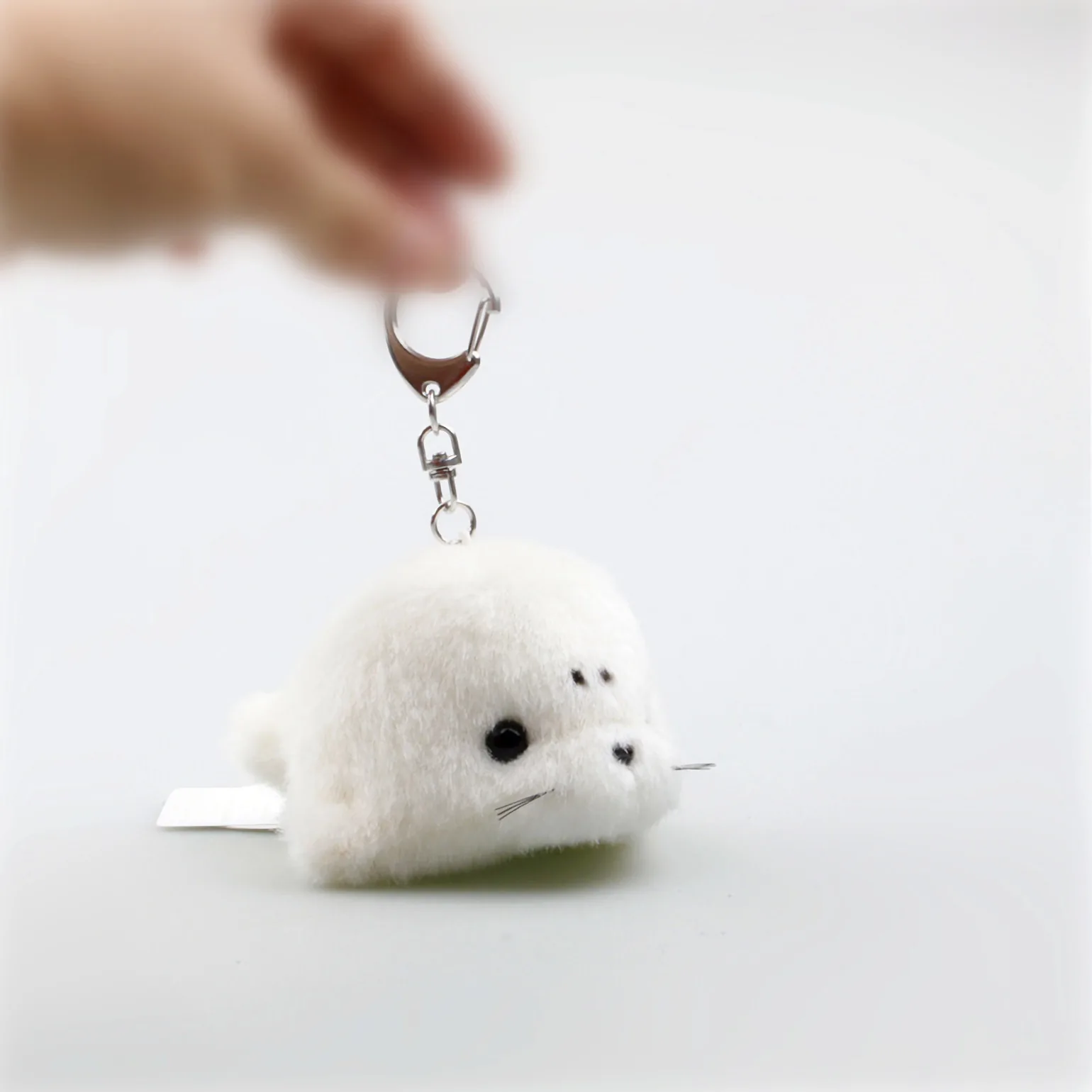 Cute Stuffed Animal Seal Plush Animal Keychain, Fashion Accessory Backpack Clips, Kindergarten Gift, Handbag Pendant