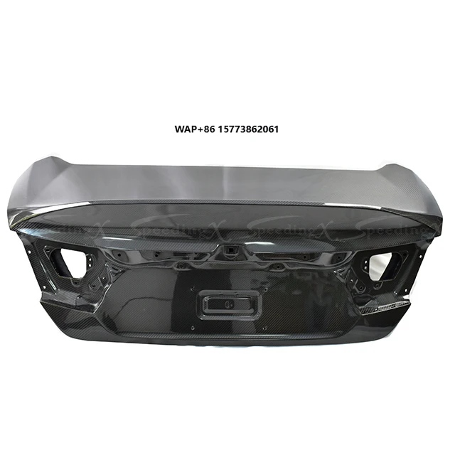 

CARBON FIBER REAR TRUNK BOOT LID for 2018-2020 HONDA ACCORD 10TH GEN BODY KIT