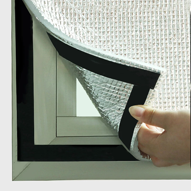 Window Sun Shade Film Home Sunshade Protector Pad Aluminum Foil Insulation Film Sunshine Room Anti-UV Sun Protection Film，paste