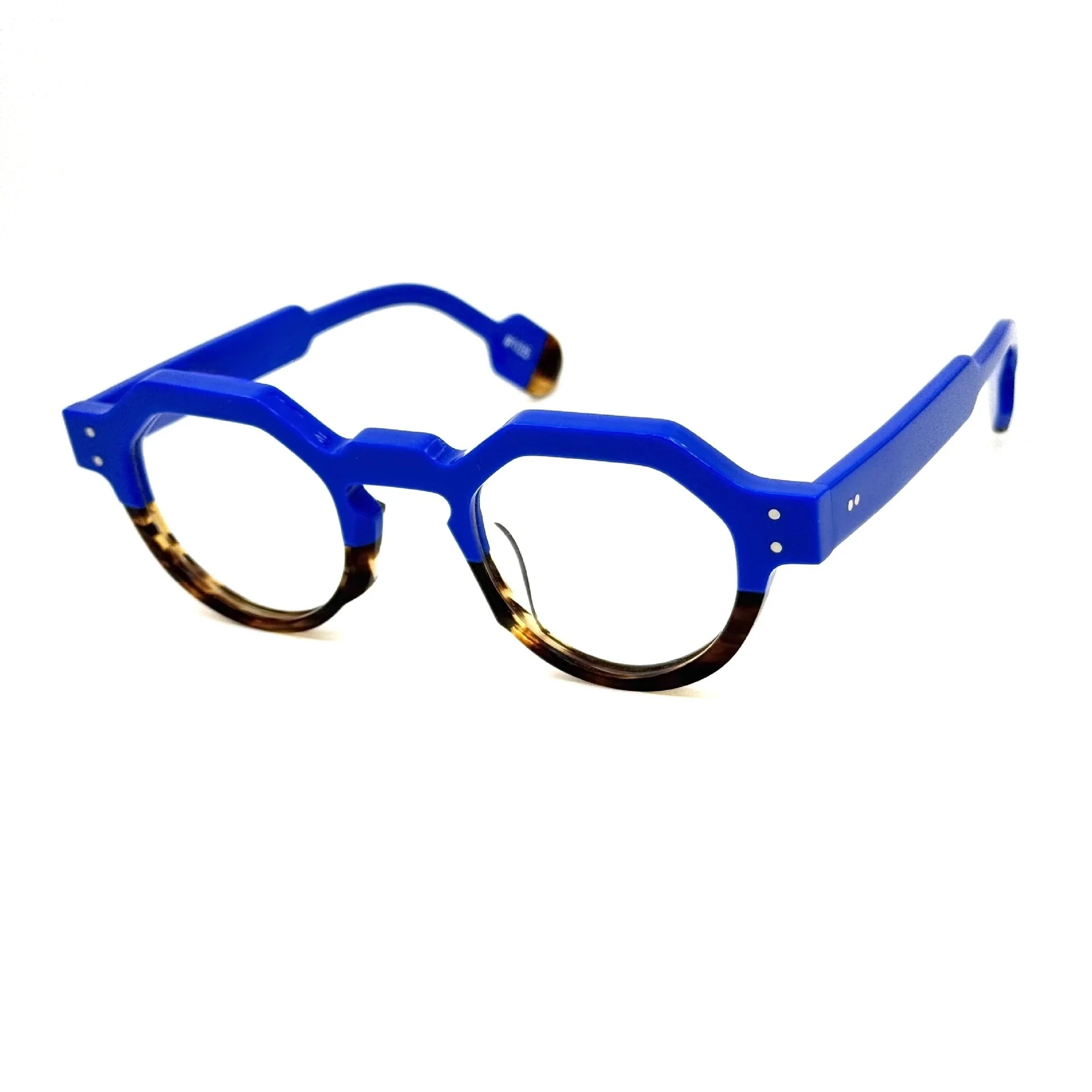 Belight Optical Italy Design Handmade Italy Acetate Irregular Pear Shape Retro Vintage Eyeglasses Prescription Lens TAKE IT EASY
