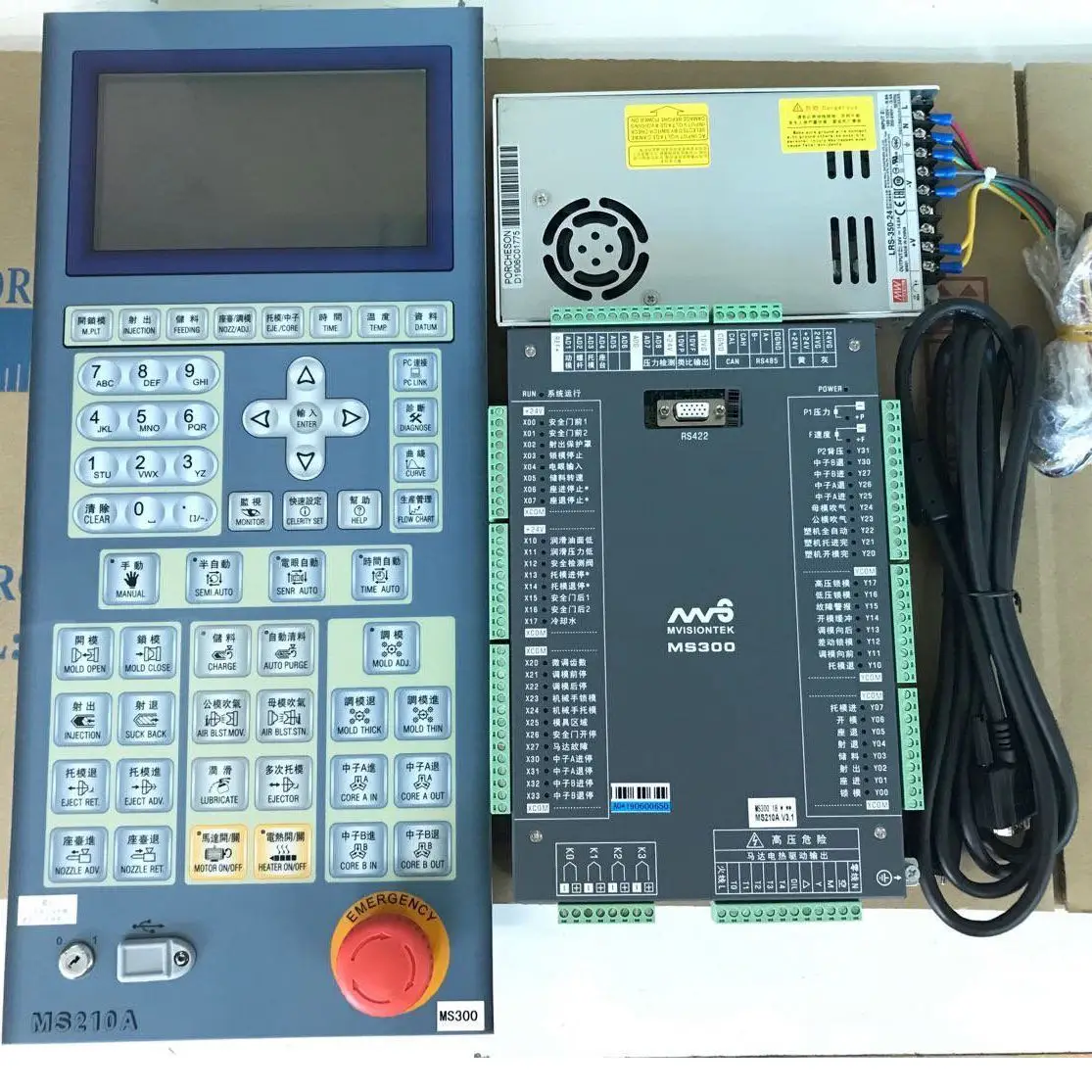 

Porcheson PS360AM MS210A controller,Porcheson PS360 controller,Porcheson PLC PS360AM MS210A for inje ction molding machine