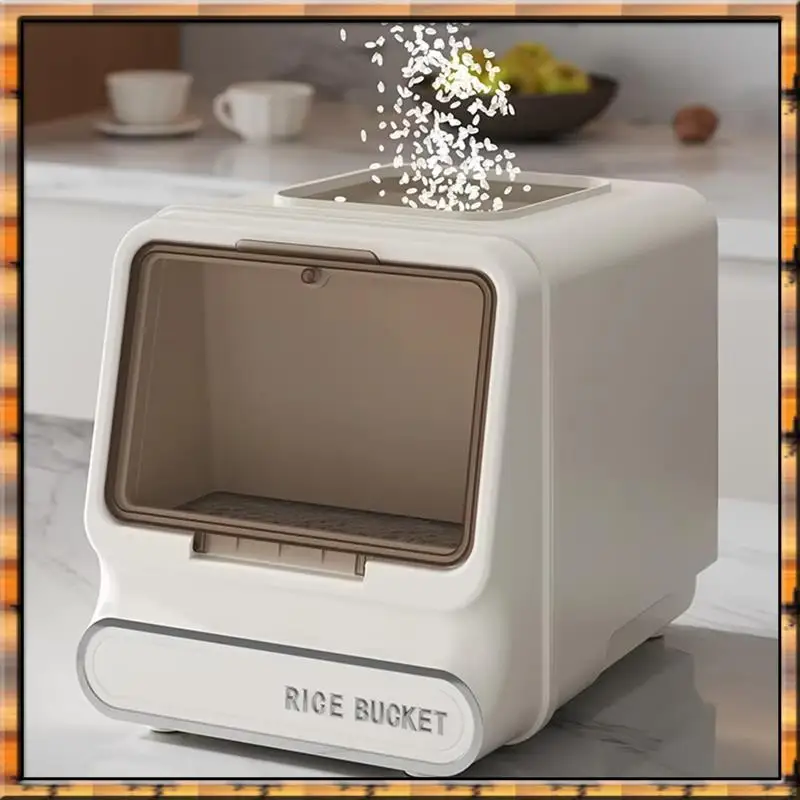 A78K New Airtight Rice Storage Container Food-Grade Material .Ideal For Kitchen Organization S