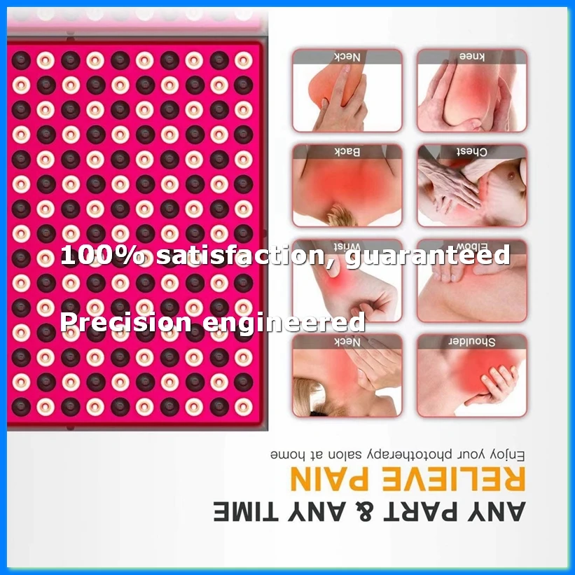 US Plug,110V Red-Light-Therapy-Device - 45W LED Panel Deep 660Nm and Near-Infrared 850Nm LED Light Combo for Skin Beauty-AD23