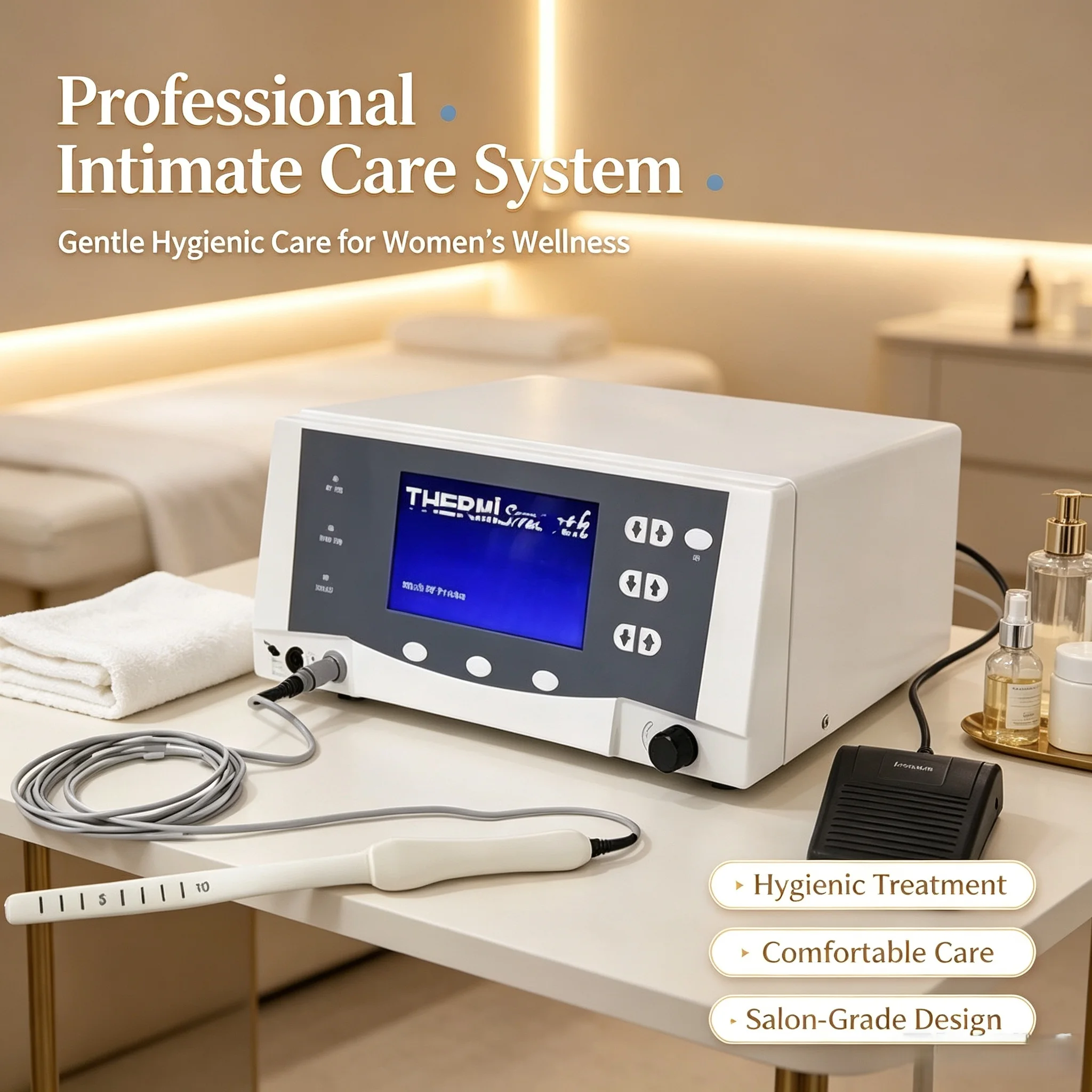 Portable Intimate Skin Care Beauty Device For Female Post‑natal Skin Care Anti‑Aging Skin Maintenance Salon Home Machine