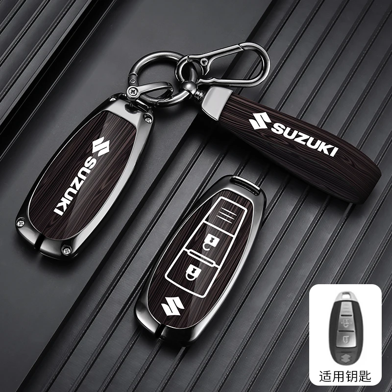 Car Remote Key Case Cover Shell For Suzuki Vitara Swift Ignis Kizashi SX4 Baleno Ertiga Samurai S-Cross Auto Keyless Accessories