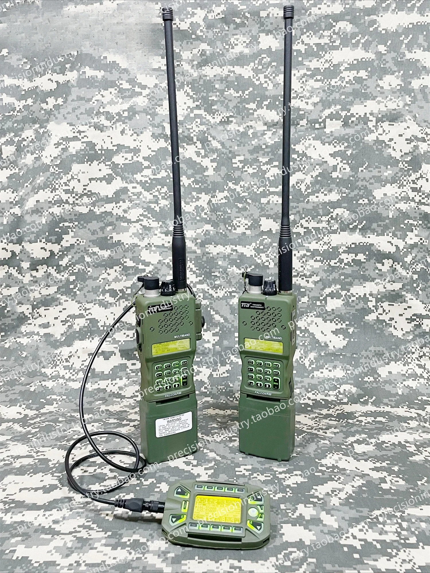 【KDU split screen set 】TRI AN/PRC-152 Aluminum alloy UV three-defense 6-segment high power walkie-talkie