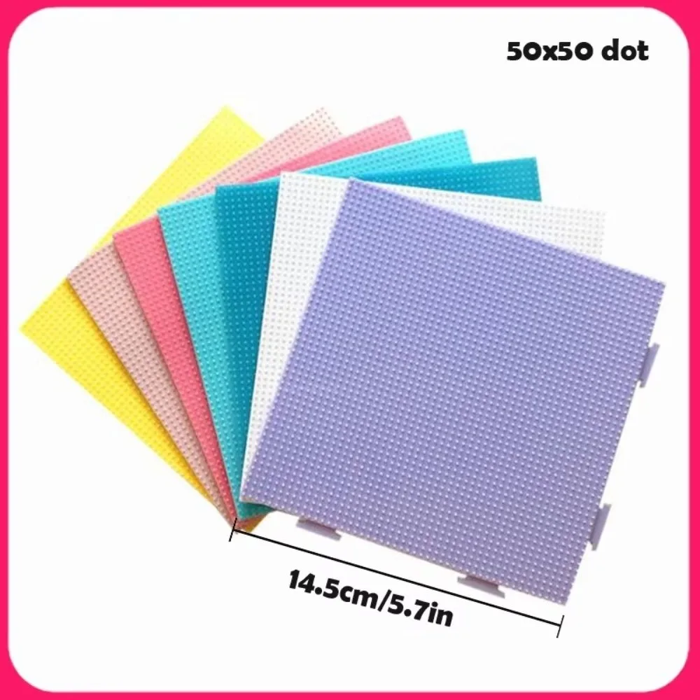 Alta qualidade perler hama contas artesanais decoração diy fazer quebra-cabeça resistente ao calor modelo redondo tridimensional 52*52 pontos