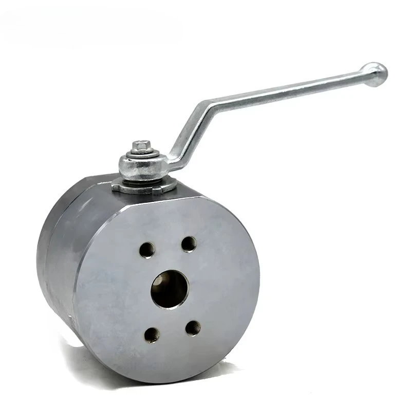 Flanged high pressure ball valve, two-position two-way valve, hydraulic chemical system switch function