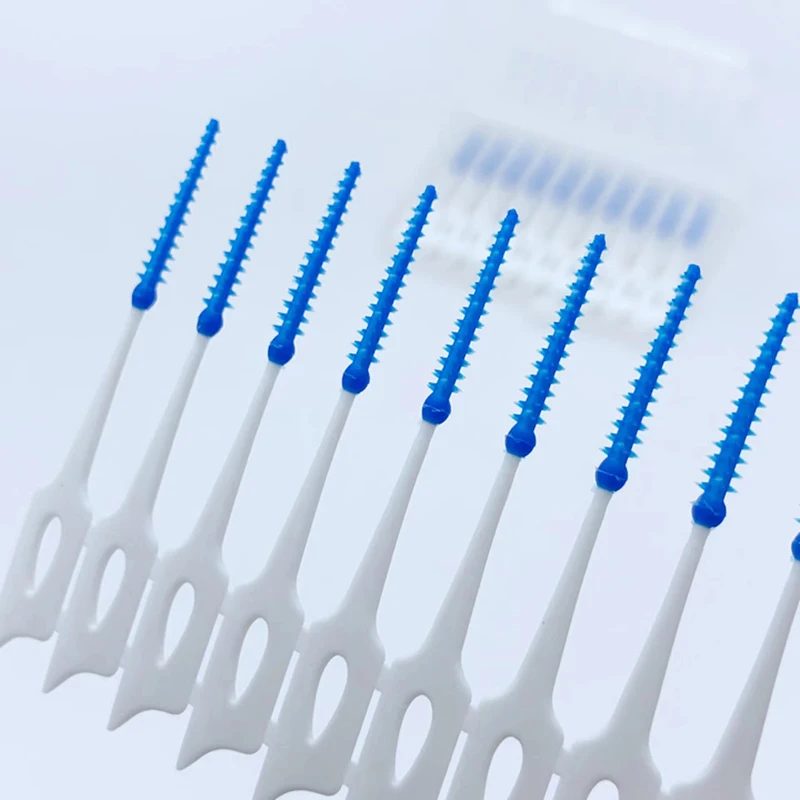 20/40/100 Pcs Interdental Brush Cleaning Soft Rubber Teeth Dental Tools Cleaning Between Teeth Toothbrush Oral Hygiene Care Tool