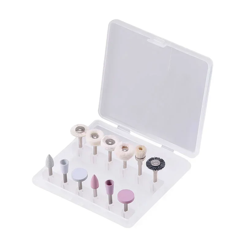 

12PCS/Box High Quality Dentals Composites Polishings Kit Dentals Burs