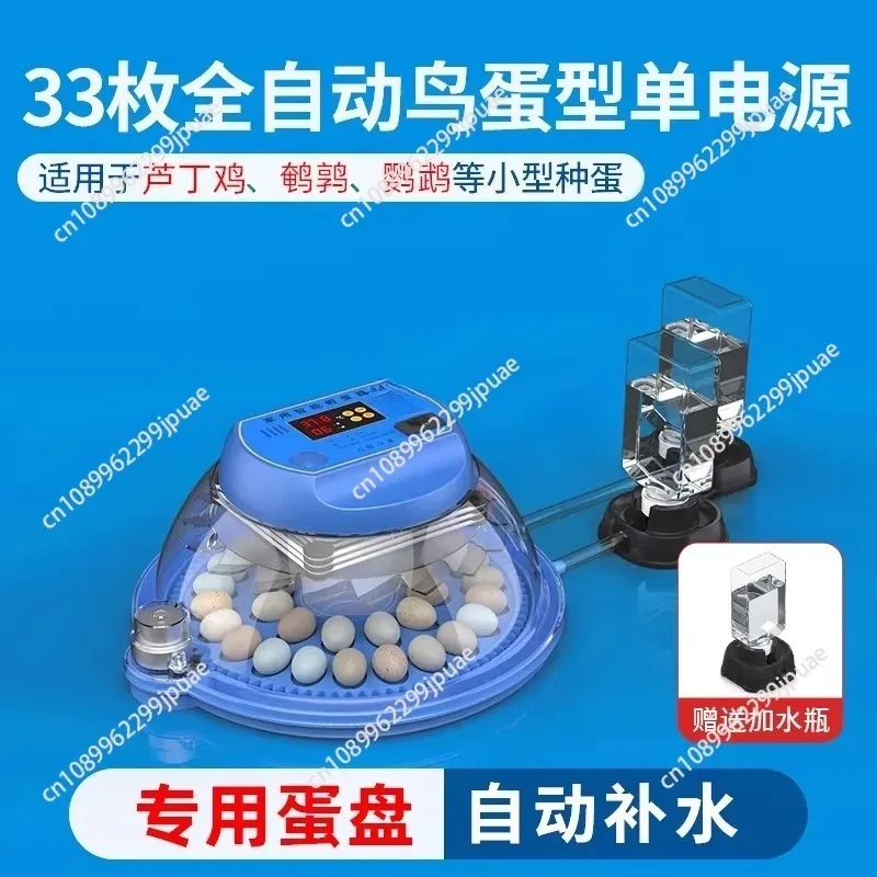 Household Fully Automatic Smart Mini Flying Saucer Egg Incubator Box For Parrot Pigeon Small Bird Eggs Hatching