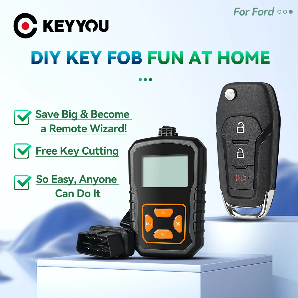 Programming N5F-A08TAA OBD Programmer Car Remote Key For Ford Explorer F-150 F-250 F-350 Ranger Escort Fusion Mondeo Program DIY