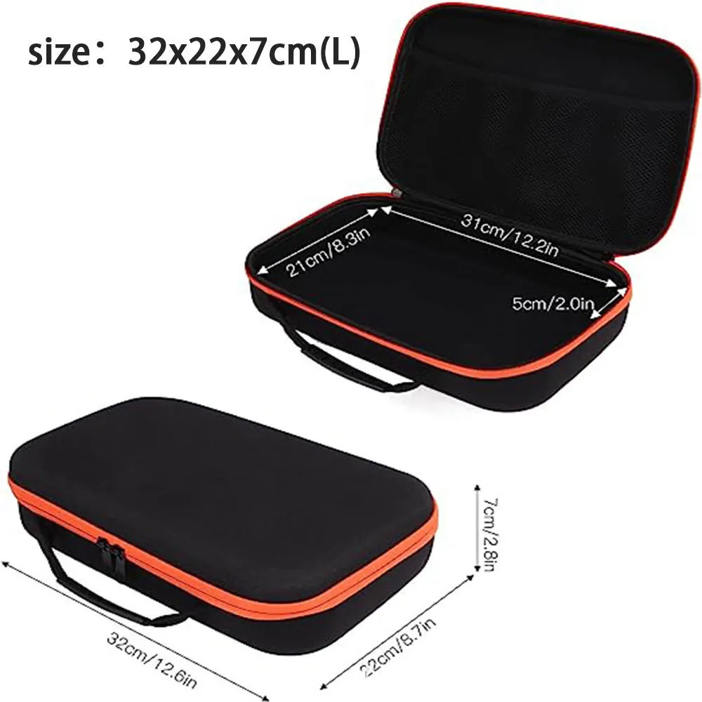 Oxford Fabric Hardware Storage Bag Portable Case For Electric Drill Grinder Bits Maintenance Tool Organizer Handheld Kit