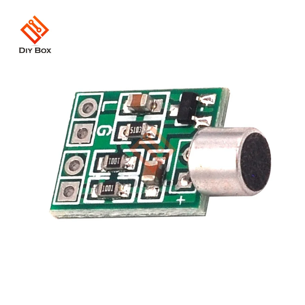 1/2/3/5pcs Mini Microphone Audio Amplifier Module Speaker Circuit Board DC 2.5-9V 14x12mm Mic Accessories