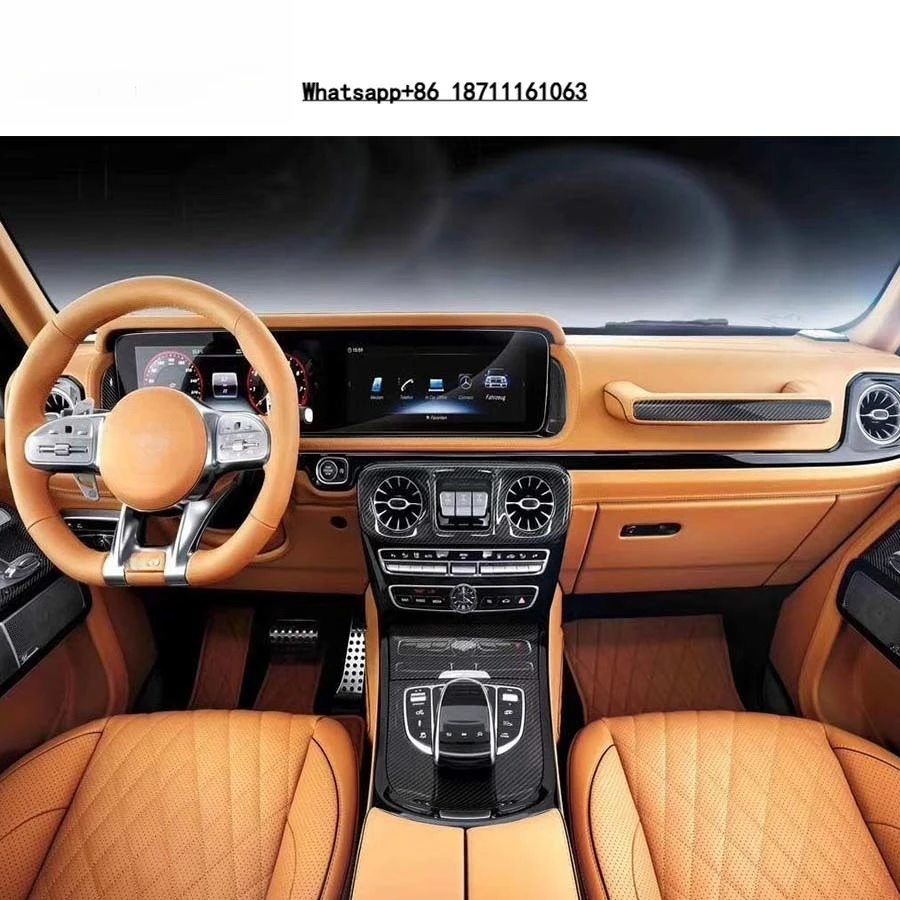 

G CLASS W464 G63 G500 G350D Carbon Fiber Center Console Fit for High Quality W464 G63 G500 G350D Carbon Fiber Center Console
