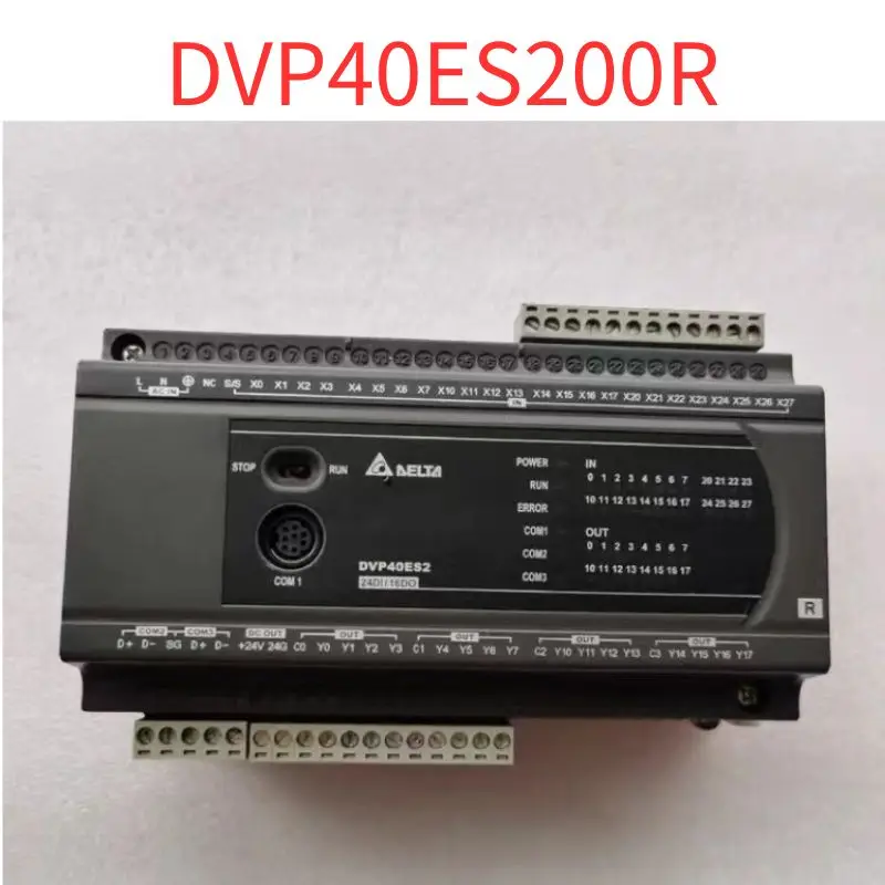 

Second-hand DVP40ES200R Delta original PLC programming controller tested ok