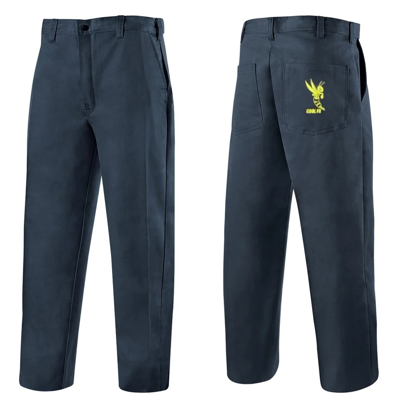 Flame Retardant Welding Clothing Trousers Sparks Fire Proof Weldor Coverall Pants FR Cotton Welder Jackets