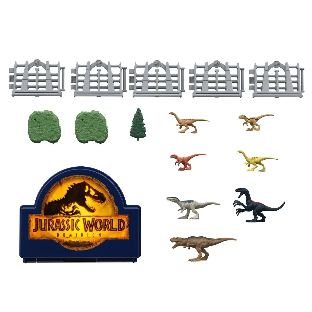 Jurassic World Dominion Minis On The Go Dinosaur Danger Set 15pcs Set 31pcs Set Minifigure Set Rich Scene Educational Toys Kids