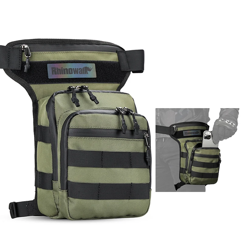 Motorcycle Drop Taille Beenzak Dijriem Heup Bum Waterdicht Motor Tactisch Reizen Mobiele/Mobiele Telefoon Portemonnee Heuptasje Zakken