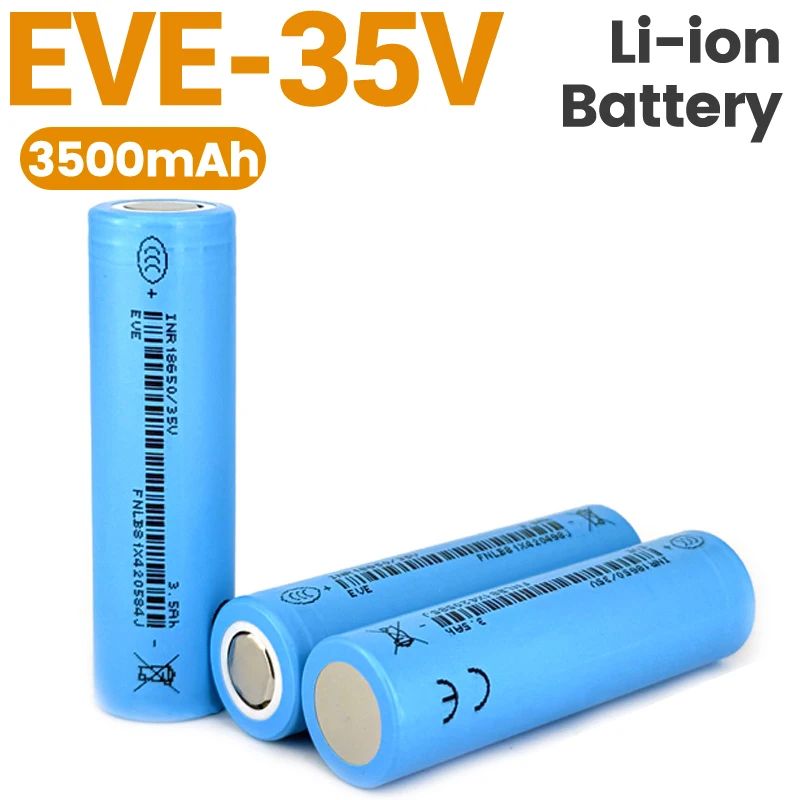 EVE INR18650 35V 3500mAh 100% Original Power 35V Li-ion Rechargeable Battery for Garden Tools Robot Pool Cleaners