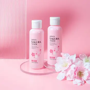 100ML Sakura Face Toner Brightening Hydrating Moisturizing Oil Control Deep Hydration…