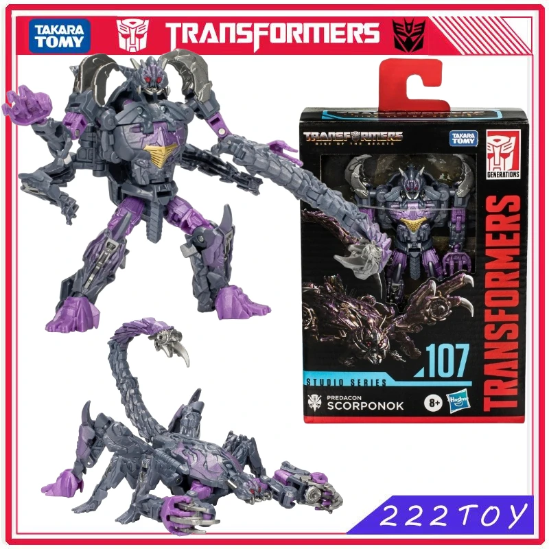Новые Трансформеры Takara Tomy Studio Series Deluxe Class SS107 Predacon скорпонок экшн-фигурка робот подарки хобби аниме фигурки