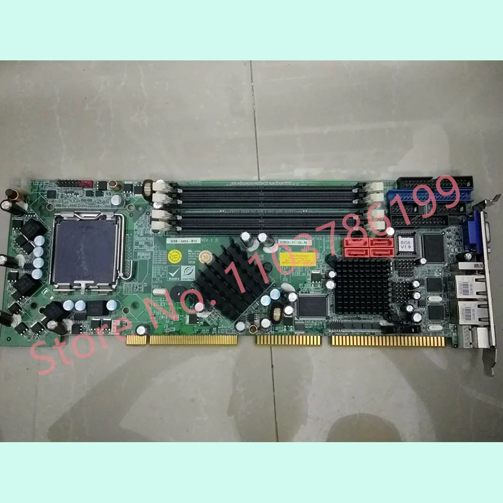   Tarjeta larga de control industrial Puerto de red dual WSB-9454-R10