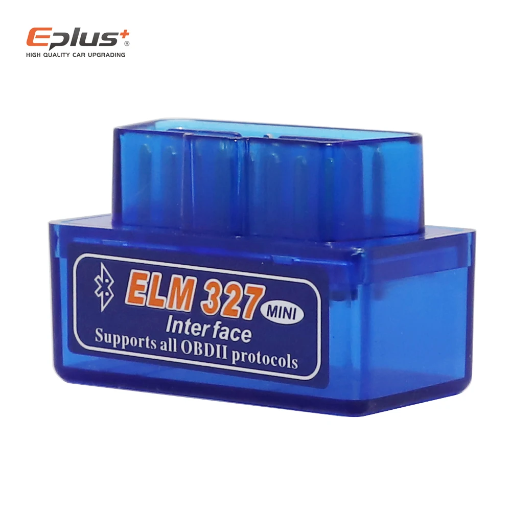 Mini Scanner OBD2 ELM327 V2.1, Leitor de Códigos Bluetooth, Ferramenta de Diagnóstico Automotivo para Android/iOS, Detector de Falhas Automotivas
