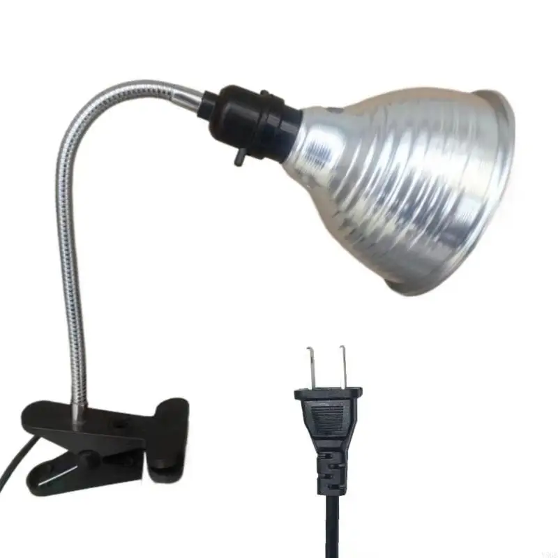 

5.5Inch Reptiles Heat Lamp with Stable Clamp And Convenient Power For Pet Terrariums Heating Device Tool Y5GB