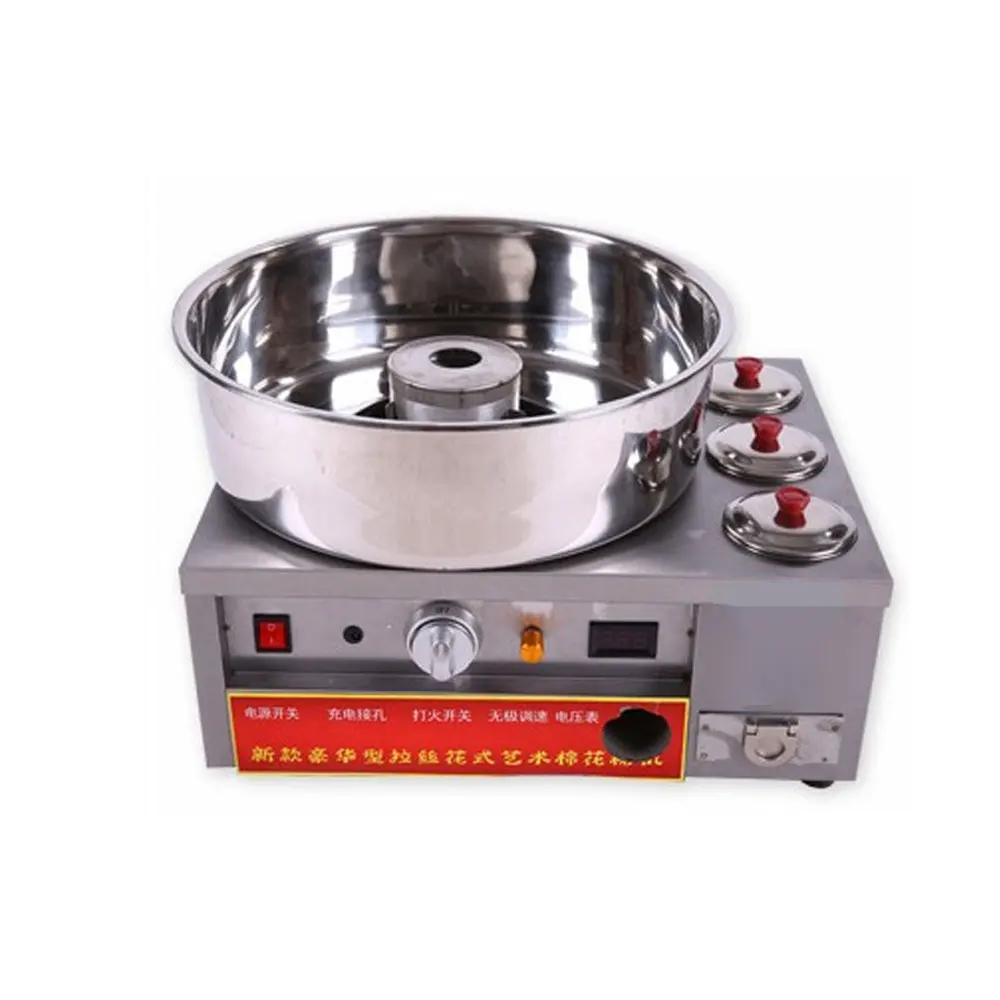 Candyfloss DIY Cotton Candy Machine Gas Sweet Sugar Floss Fancy Cotton Candy Maker Flower Marshmallow Machine